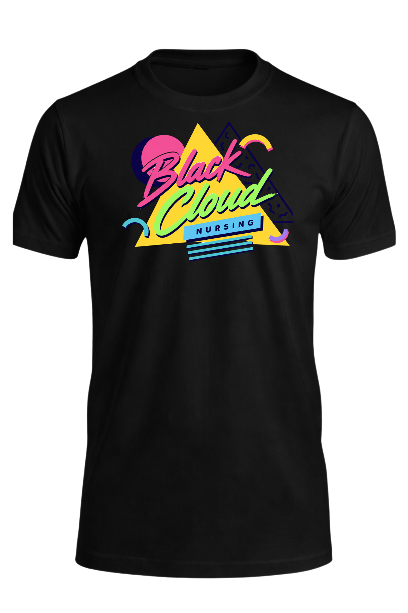 Heatwave Black Cloud Nursing T-Shirt