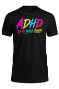 ADHD Black T-Shirt