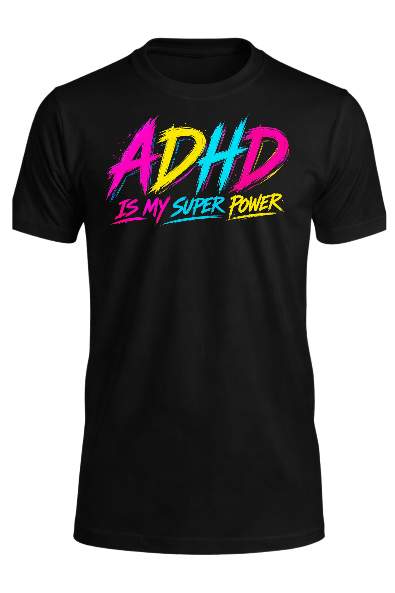 ADHD Black T-Shirt